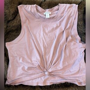 Athleta Blush Pink Muscle Tee